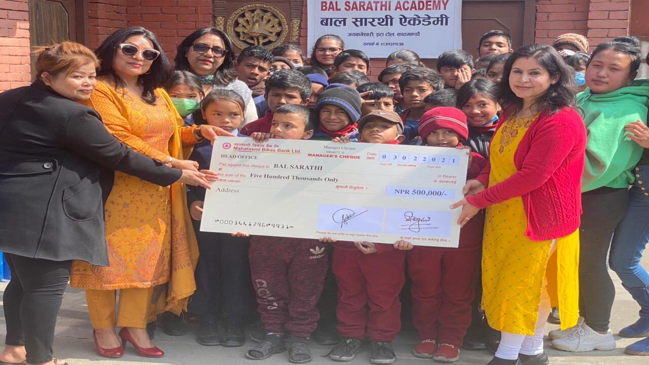 CSR Aid to Orphanage